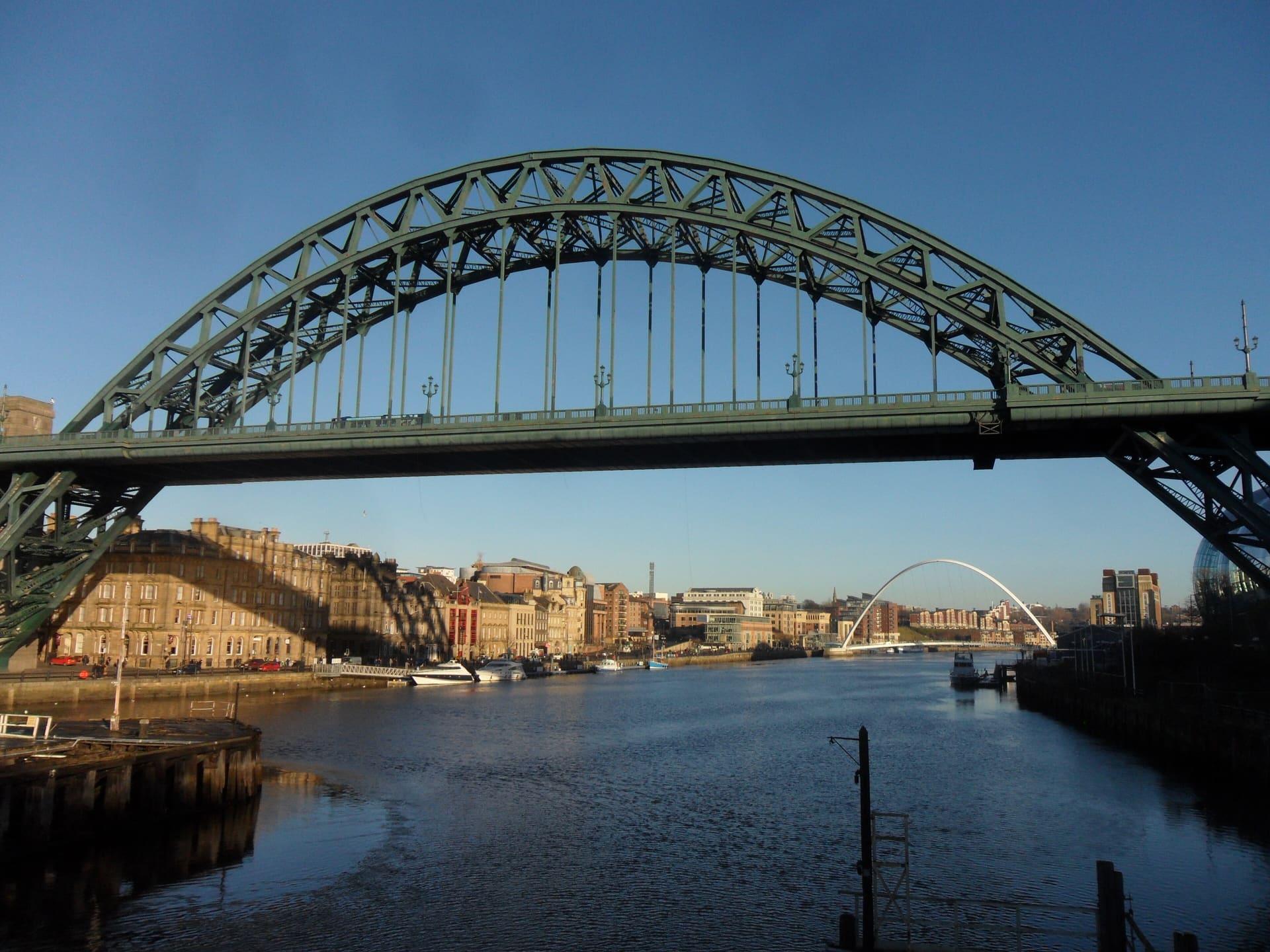 Tyne Bridge and Newcastle Quayside